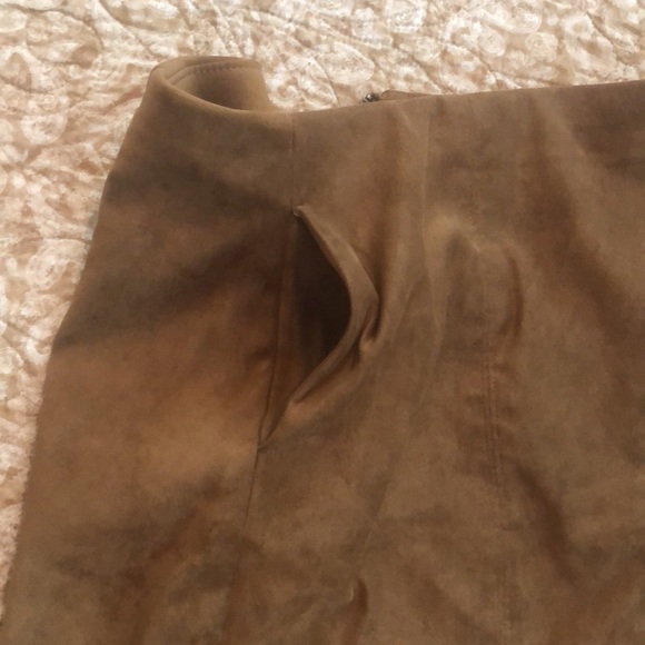 Brown high rise skirt Hollister xs - Picture 4 of 4